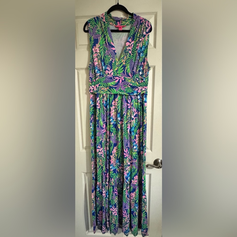 Lilly Pulitzer Pearce Maxi Dress GUC